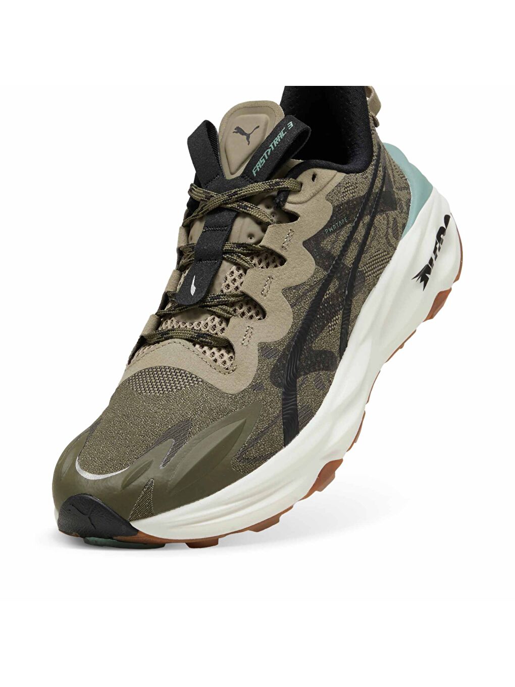 Yeşil Fast-Trac NITRO™ 3 Erkek Patika Koşu Ayakkabısı-4