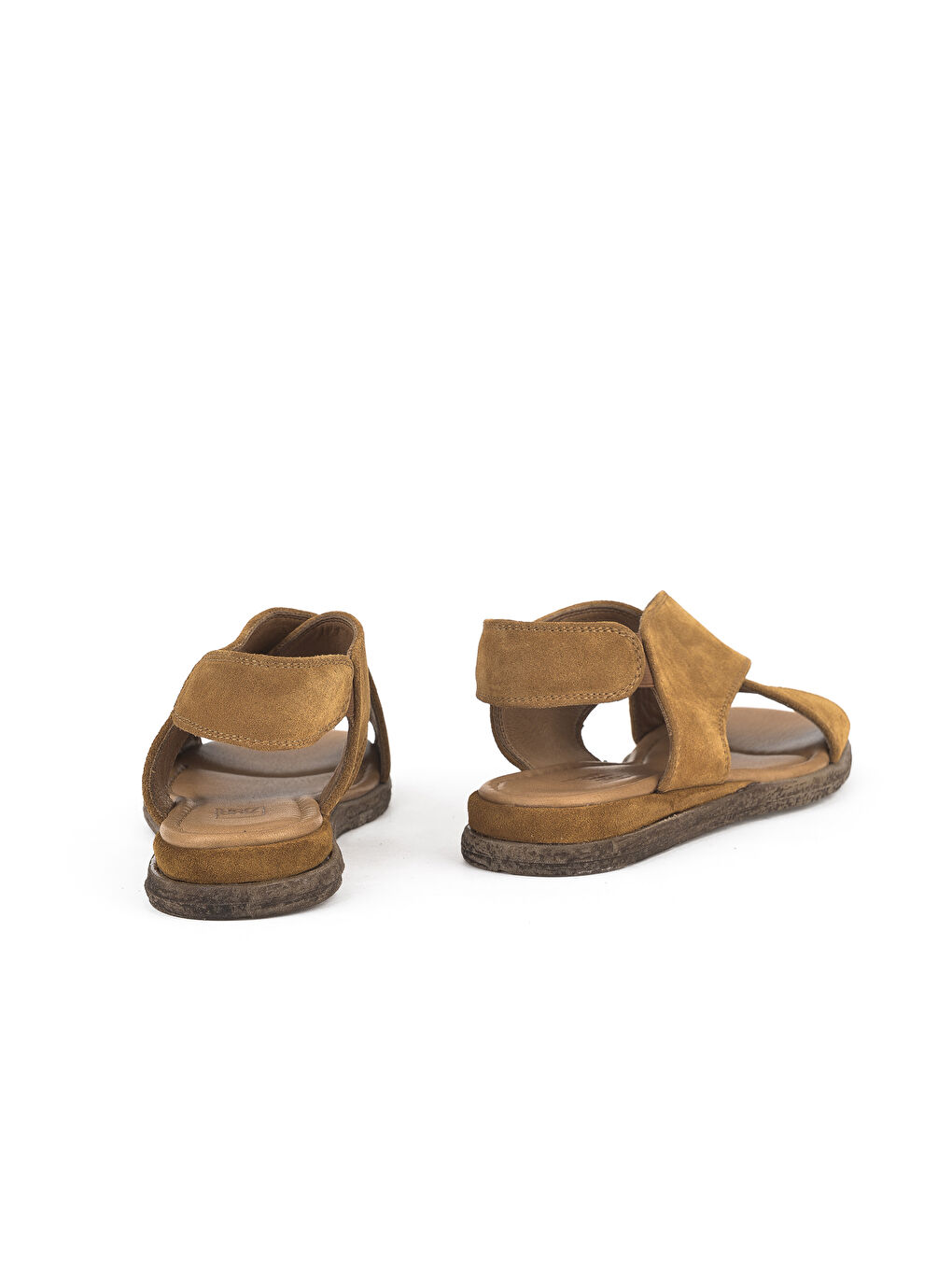 Kahverengi Kadın Hakiki Deri Sandalet 1511047Z706 Taba-2