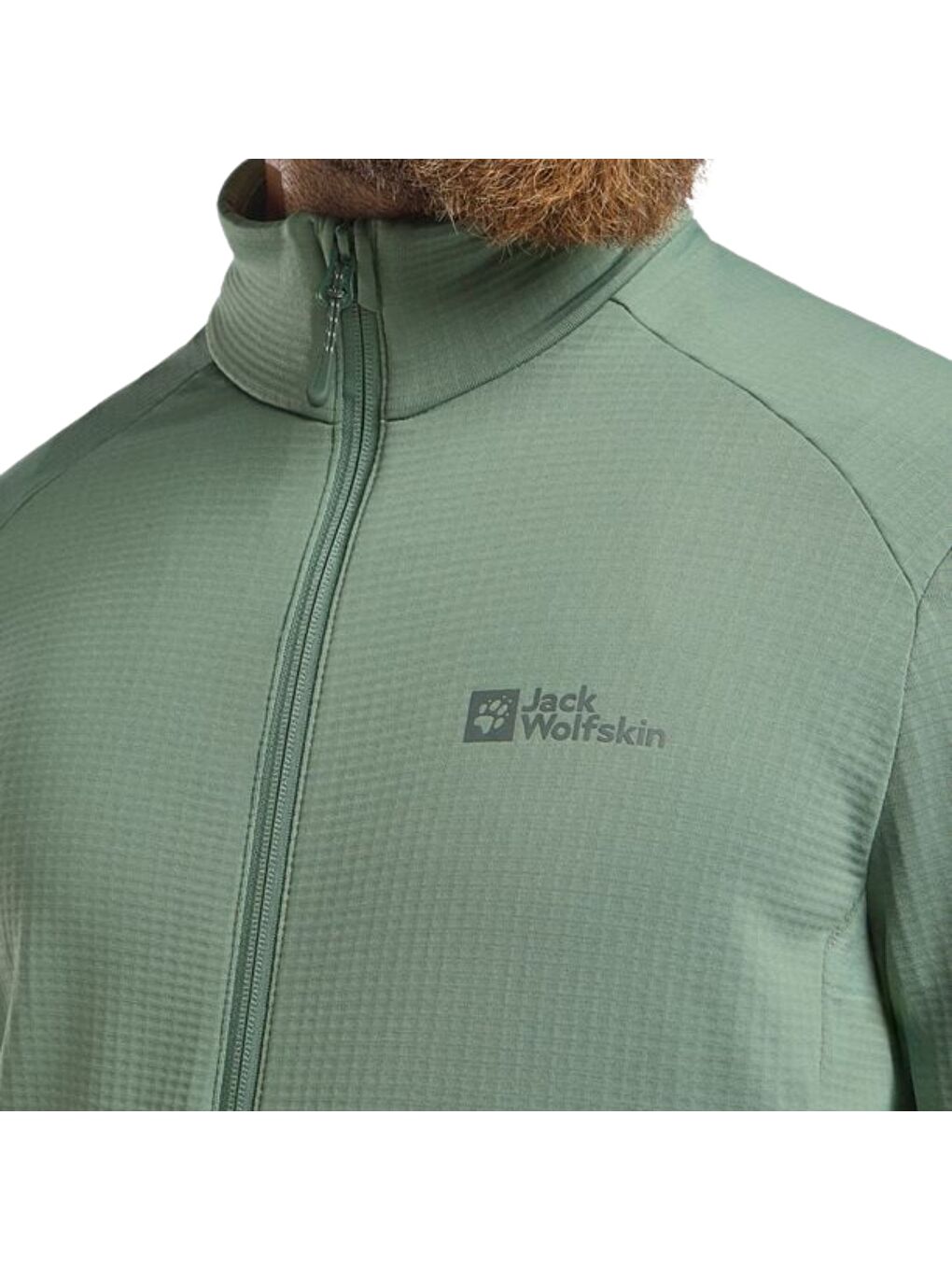 Yeşil Kolbenberg Fz Erkek Fermuarlı Sweatshirt-3