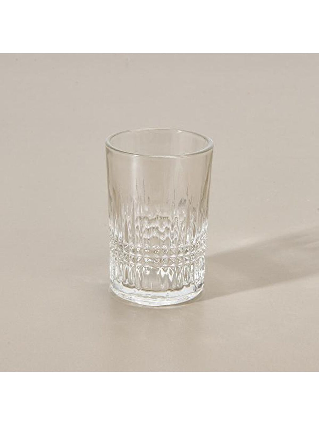 Renksiz Sofia 6'lı Kahve Yanı Su Bardağı - Şeffaf-2