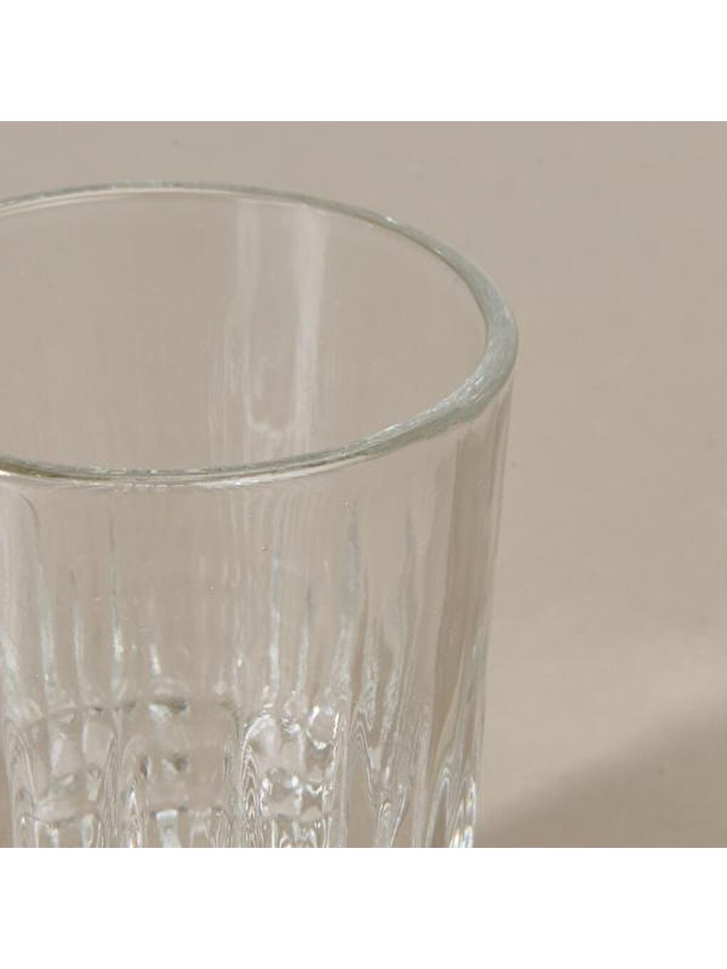 Renksiz Sofia 6'lı Kahve Yanı Su Bardağı - Şeffaf-3