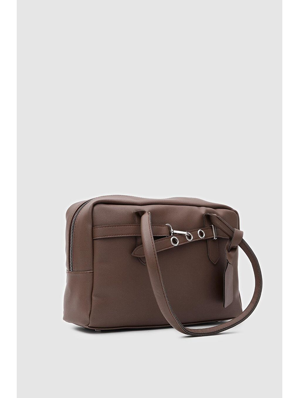 Kahverengi Bomhold Omuz Çantası  Acı Kahve-2