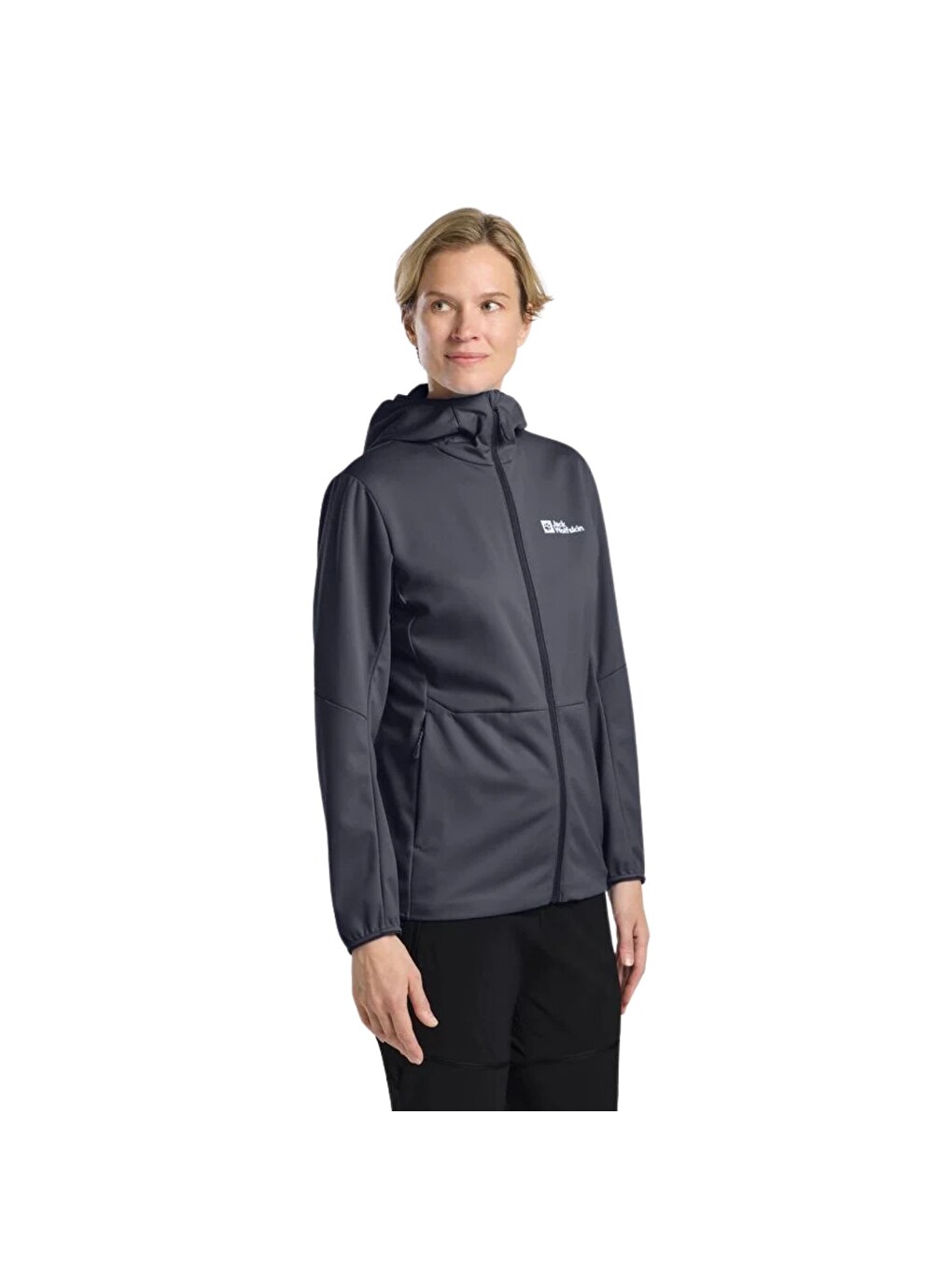 Lacivert Feldberg Hoody Kadın Mavi Softshell