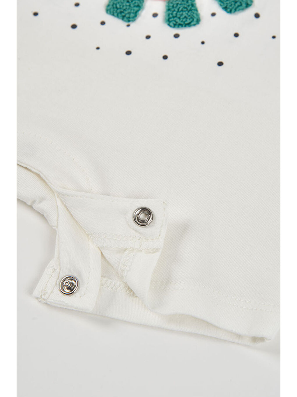 Güneş Desenli Tulum 3-18 Ay Beyaz-3