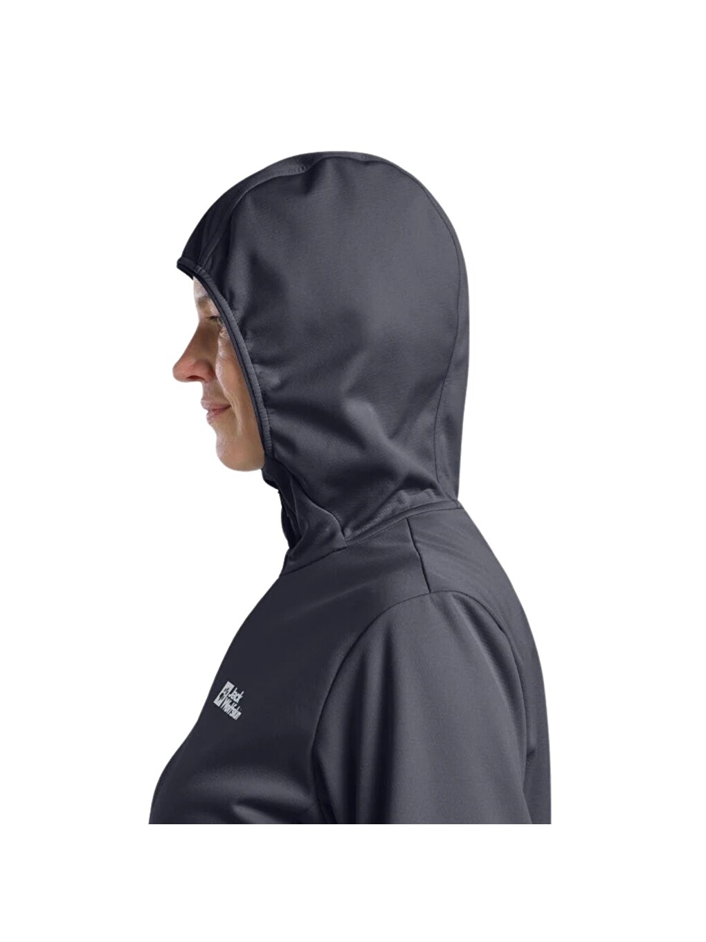 Lacivert Feldberg Hoody Kadın Mavi Softshell-2