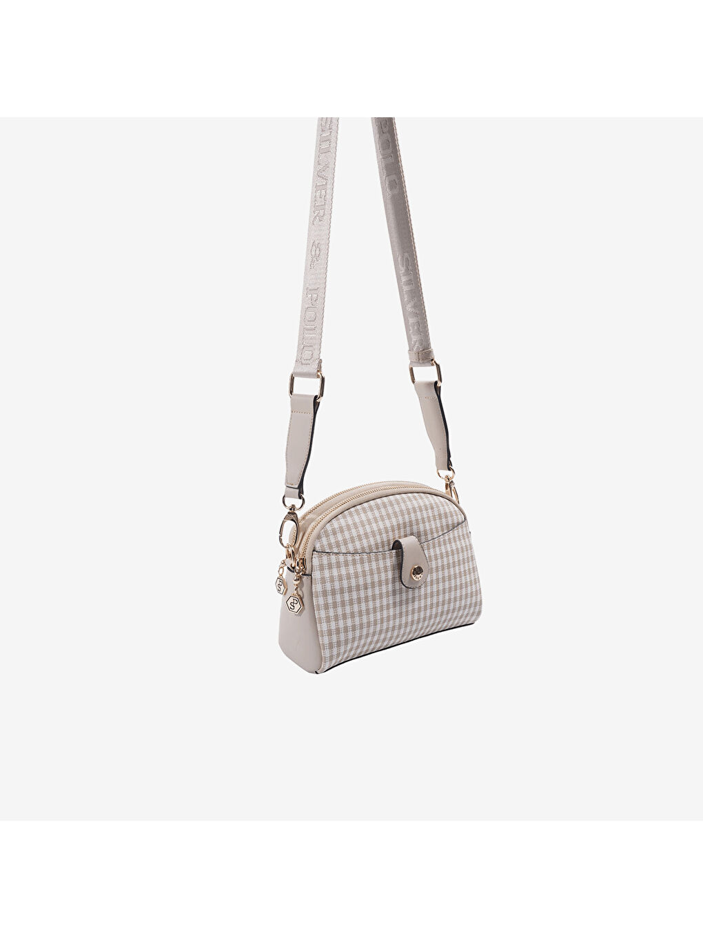 Kadın SP1144-M191 SILVER POLO Çapraz Çanta Kum Beji-Kum Beji-2