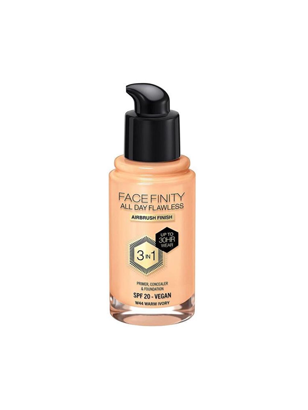 Facefinity 3İn1 Fondöten No: 44 Warm Ivory-2