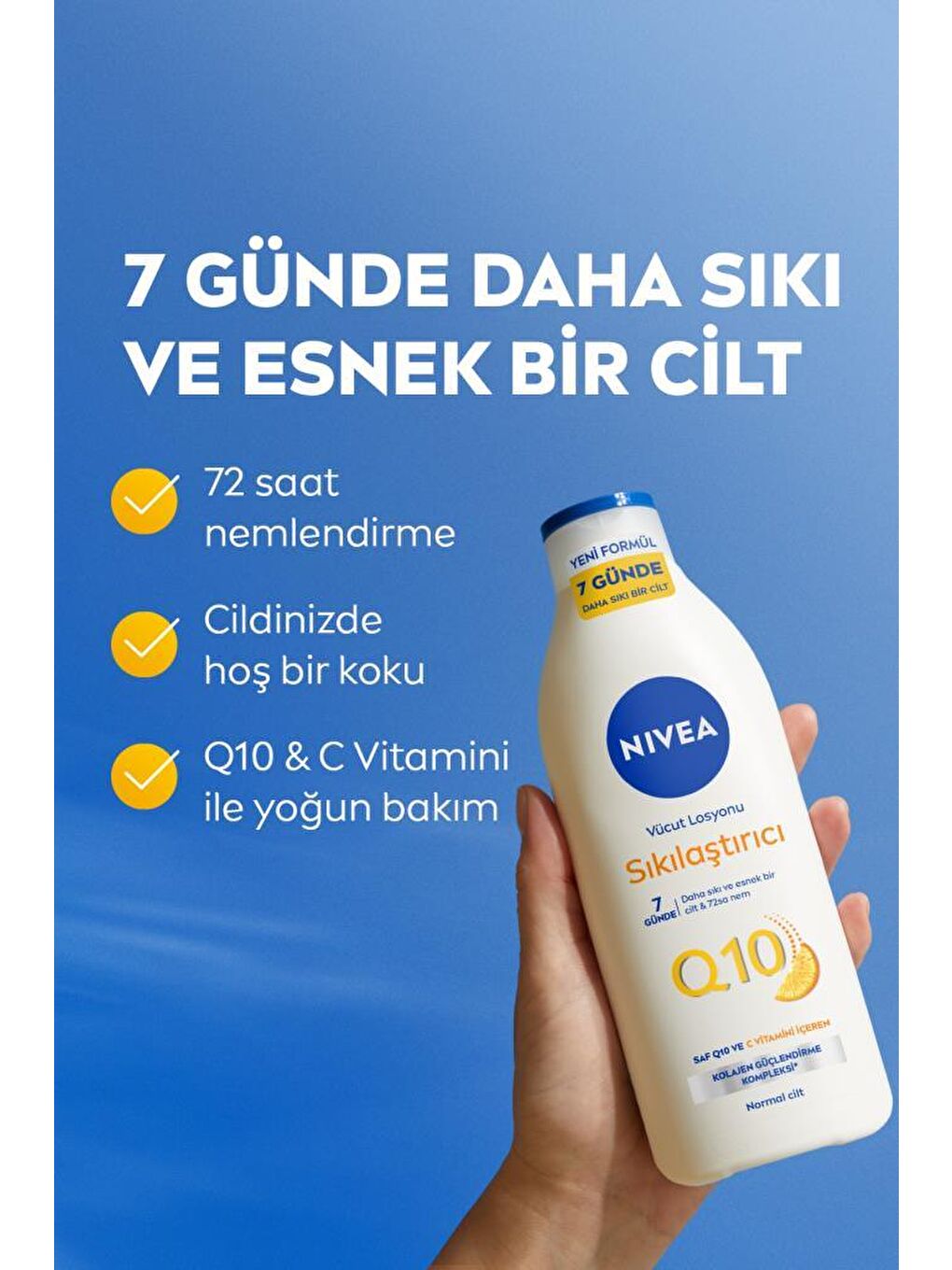 Q10 Sıkılaştırıcı Vücut Losyonu 250ml ve Repair&Care Nemlendirici Losyon 400ml, Kaşıntı Rahatlatıcı-7
