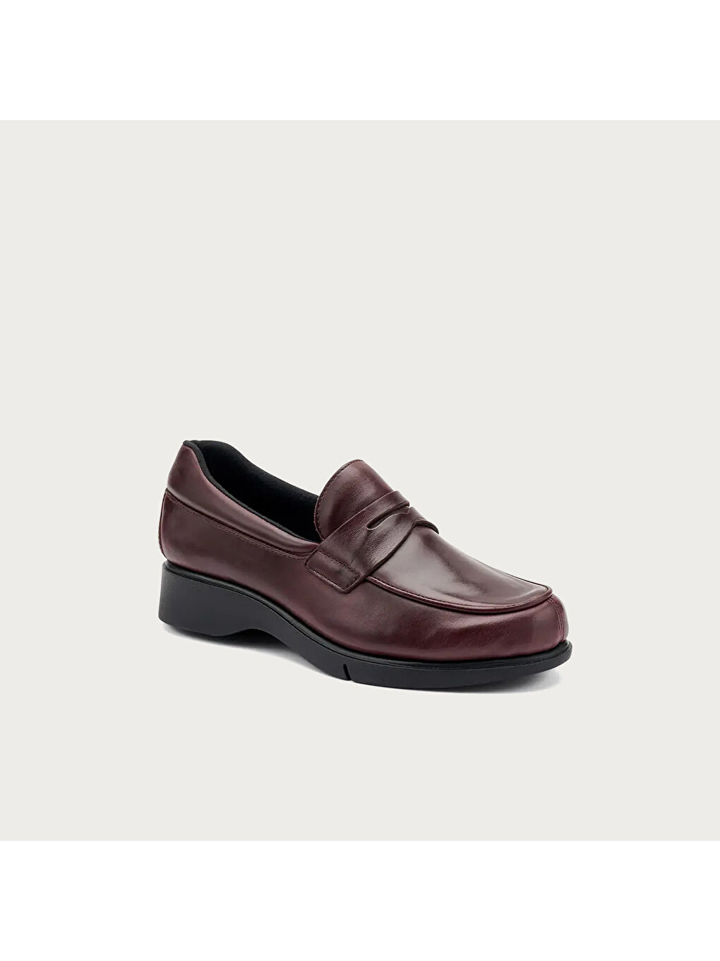 Bordo Kadın Klasik Ayakkabı 53L6 CITY SLIP-ON-1