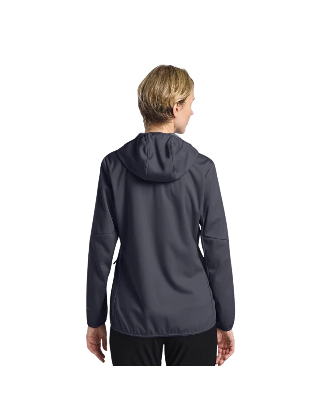 Lacivert Feldberg Hoody Kadın Mavi Softshell-6