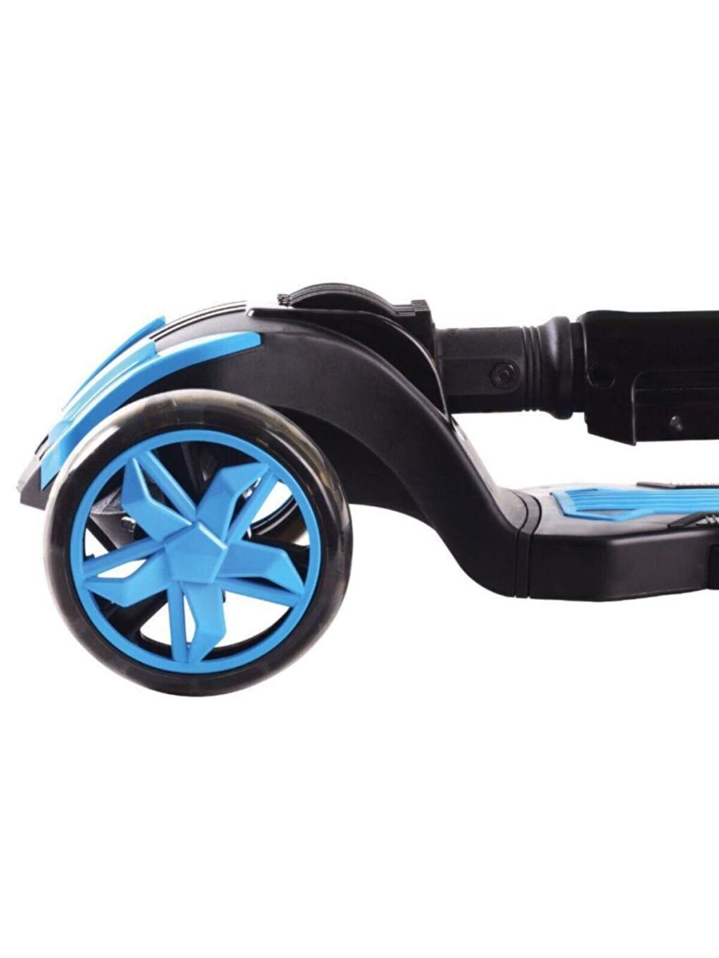 Furkan Toys Mavi Cool Wheels Combo Oturaklı Scooter Mavi - 2