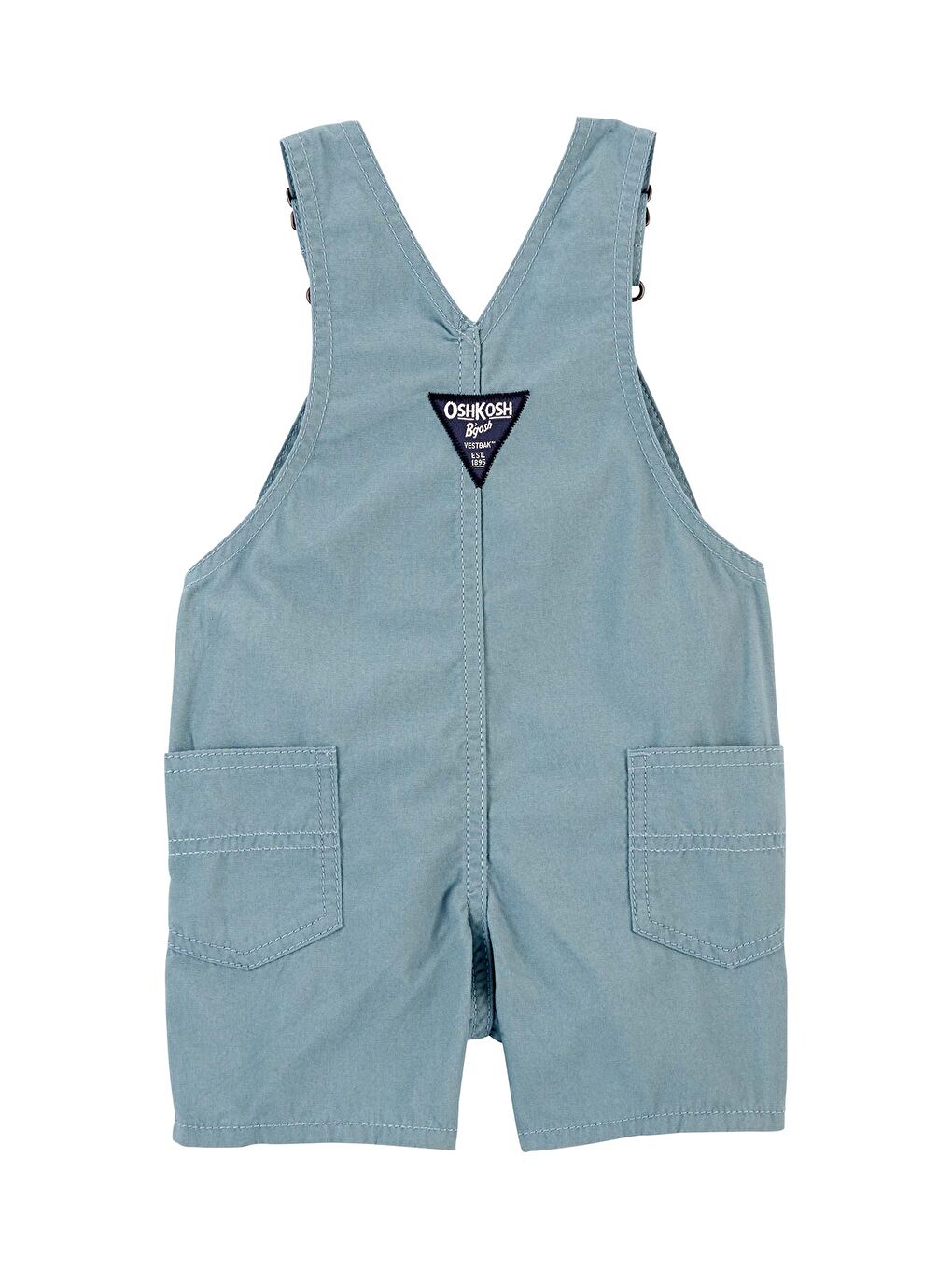 Mavi Erkek Bebek Salopet Şort-2