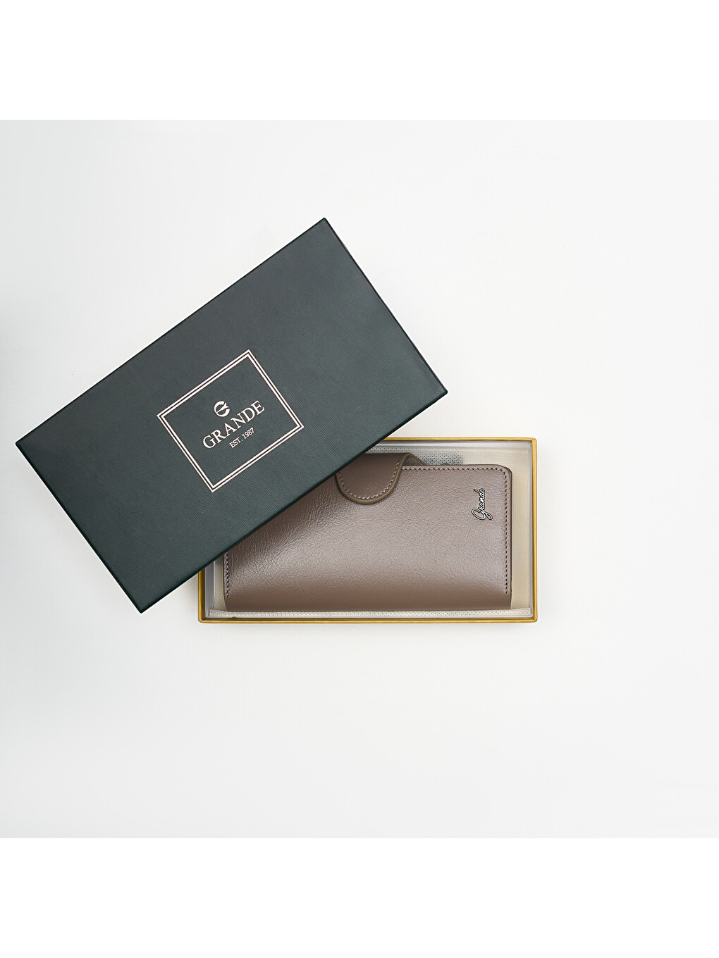 Bej Unisex Cüzdan & Kartlık 2644 Deri Cüzdan Kartlık-5