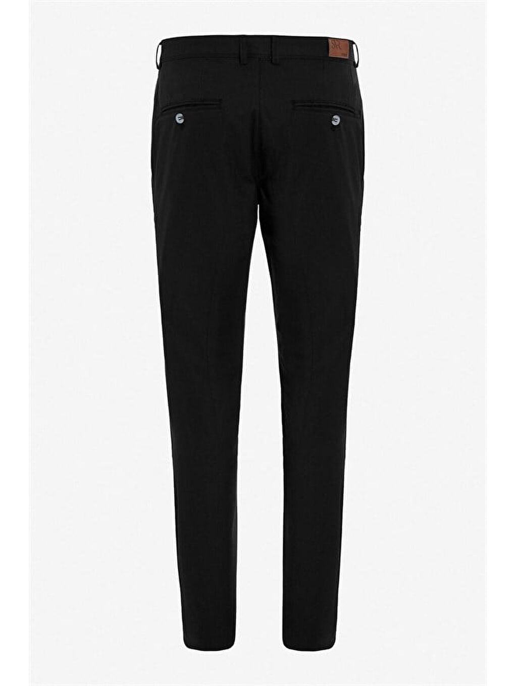 Siyah Regular Casual Pantolon-3