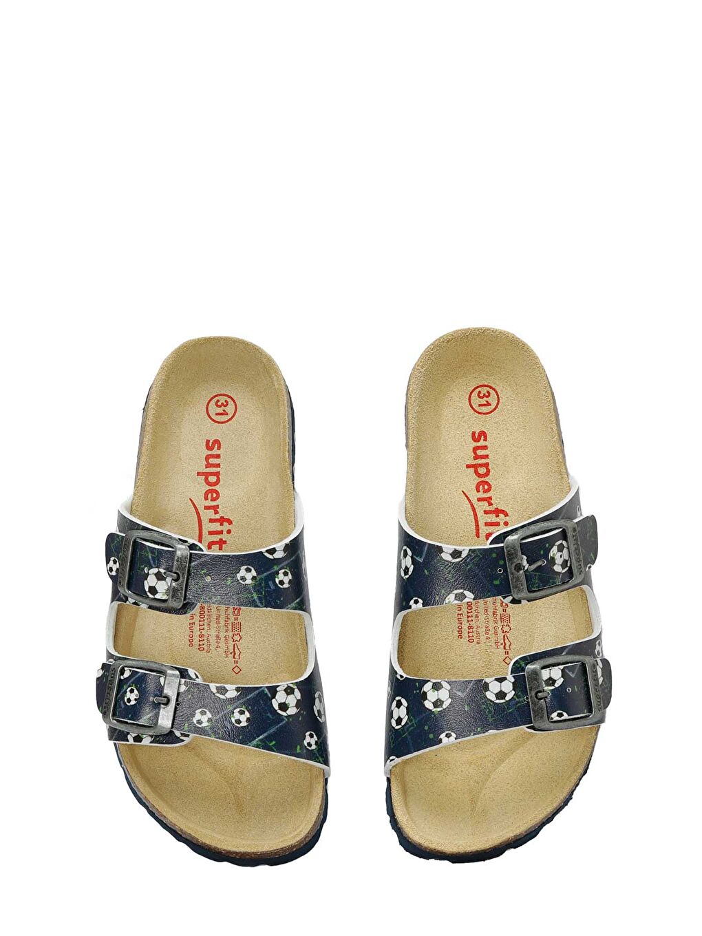 800111-8110-2 Mavi Erkek Çocuk Terlik-3