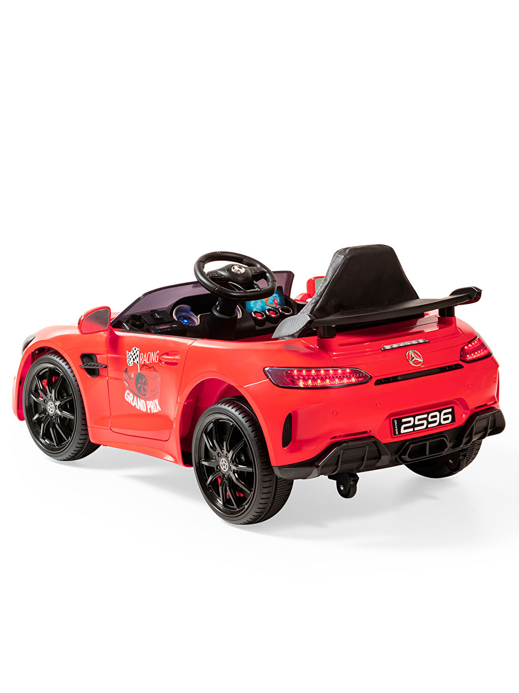 Grand 12V Akülü Araba Kımızı Kırmızı-2