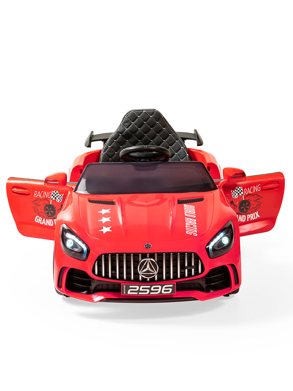 Grand 12V Akülü Araba Kımızı Kırmızı-4