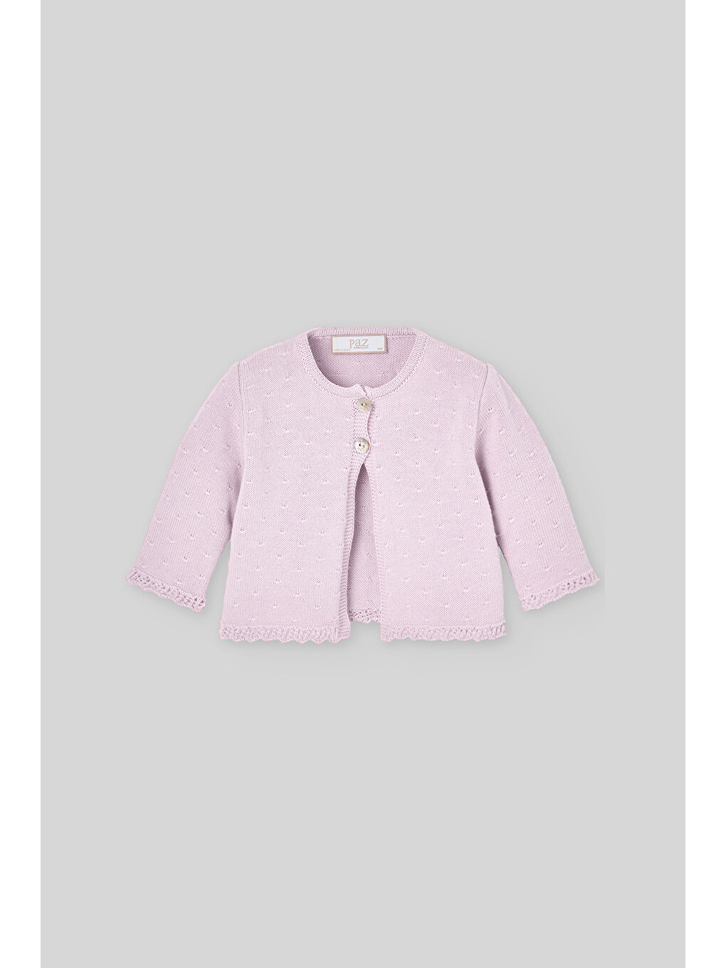 Pembe Yenidoğan Pudra Hırka