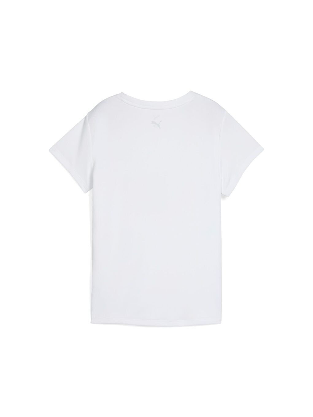 Beyaz GRAPHICS Slogan Kadın Koşu Tişörtü-1