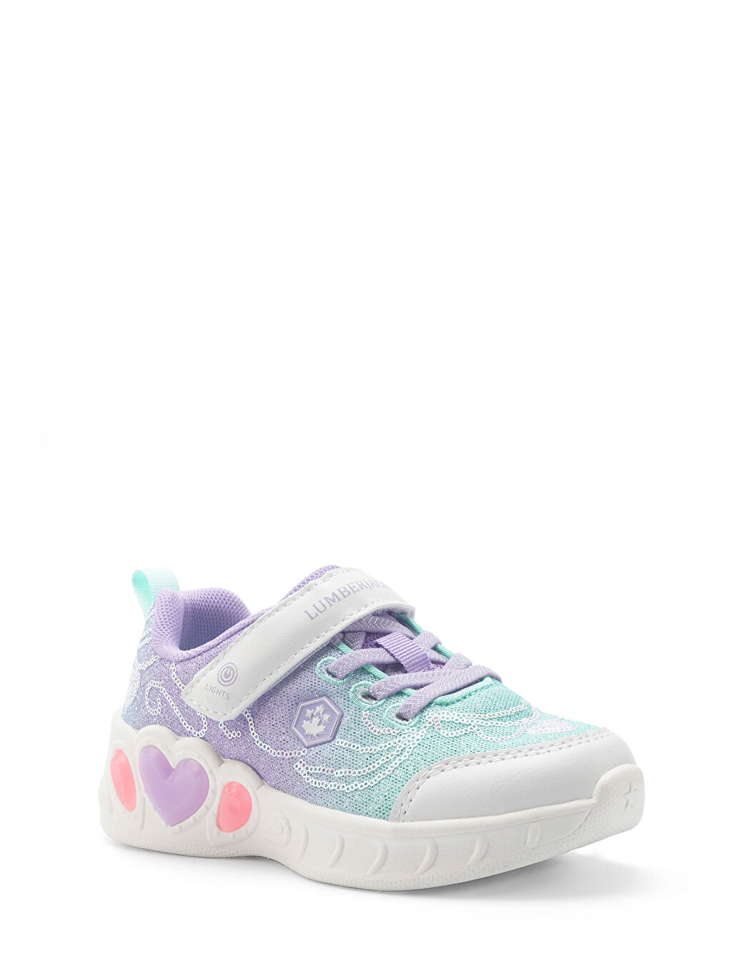 Mor PRINCESS 5FX Lila Kız Çocuk Spor Ayakkabı-1