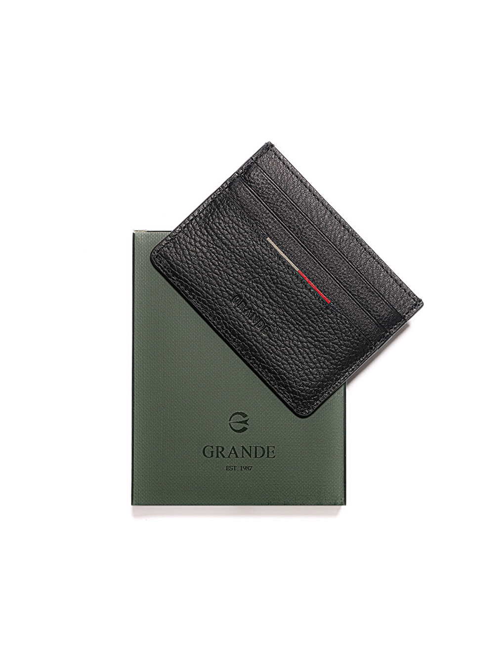 Siyah Unisex Cüzdan & Kartlık 867 Deri Cüzdan Kartlık-5