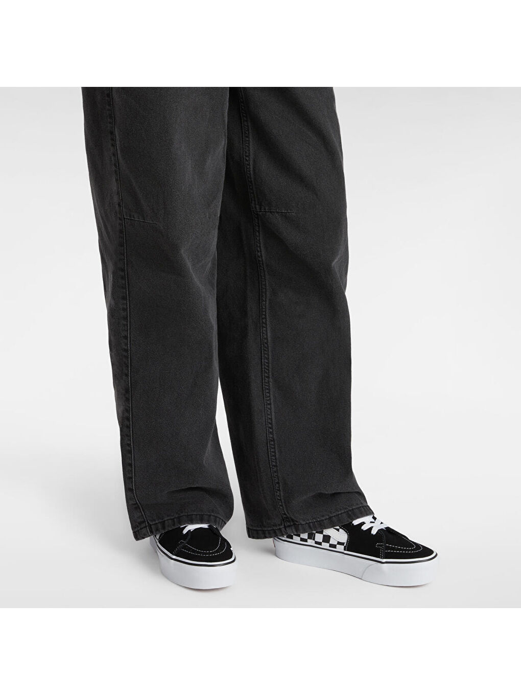 Sk8-Hi Platform 2.0 Kadın Siyah Sneaker-4