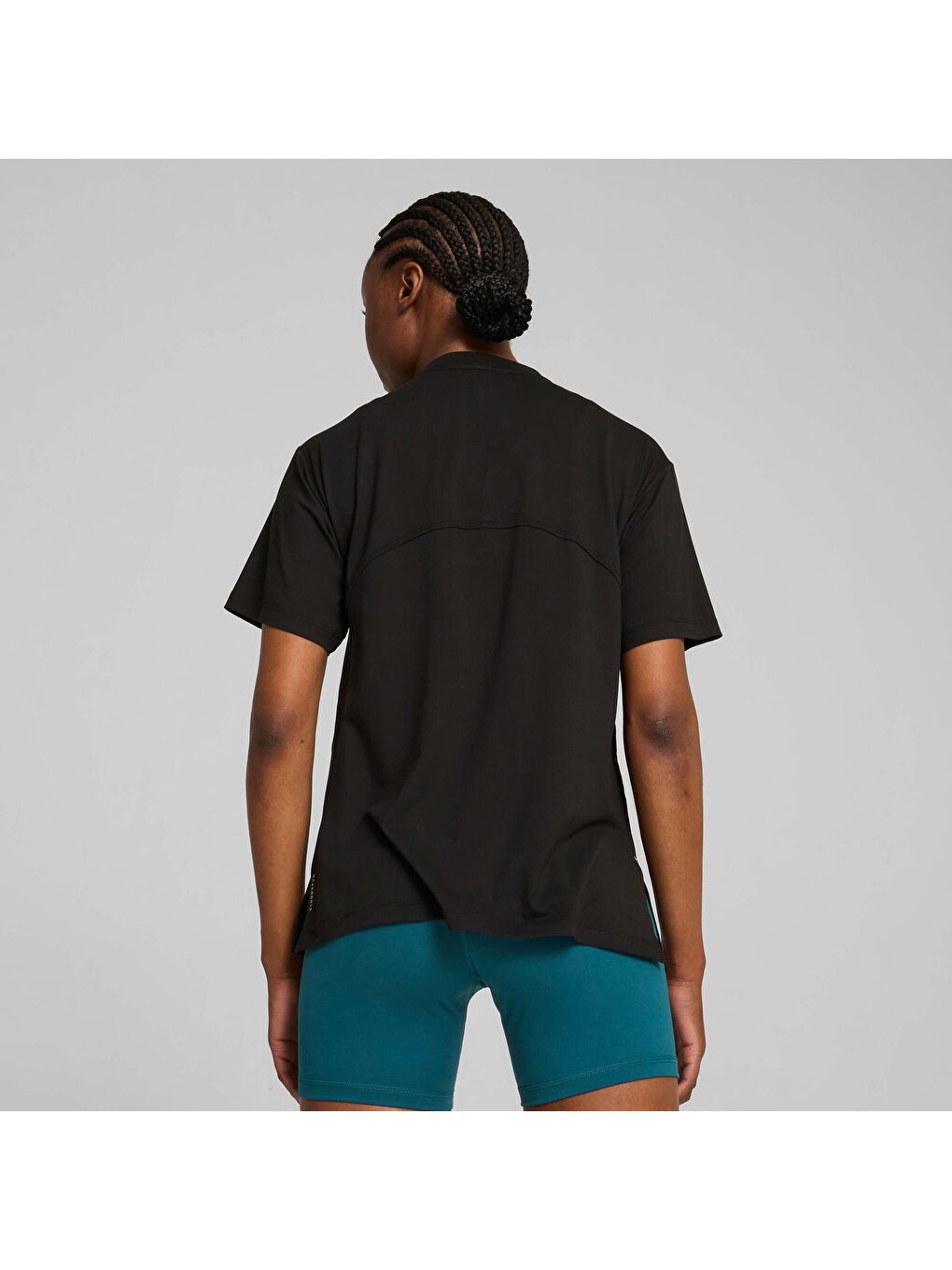 Siyah CLOUDSPUN Kadın Tişört-1