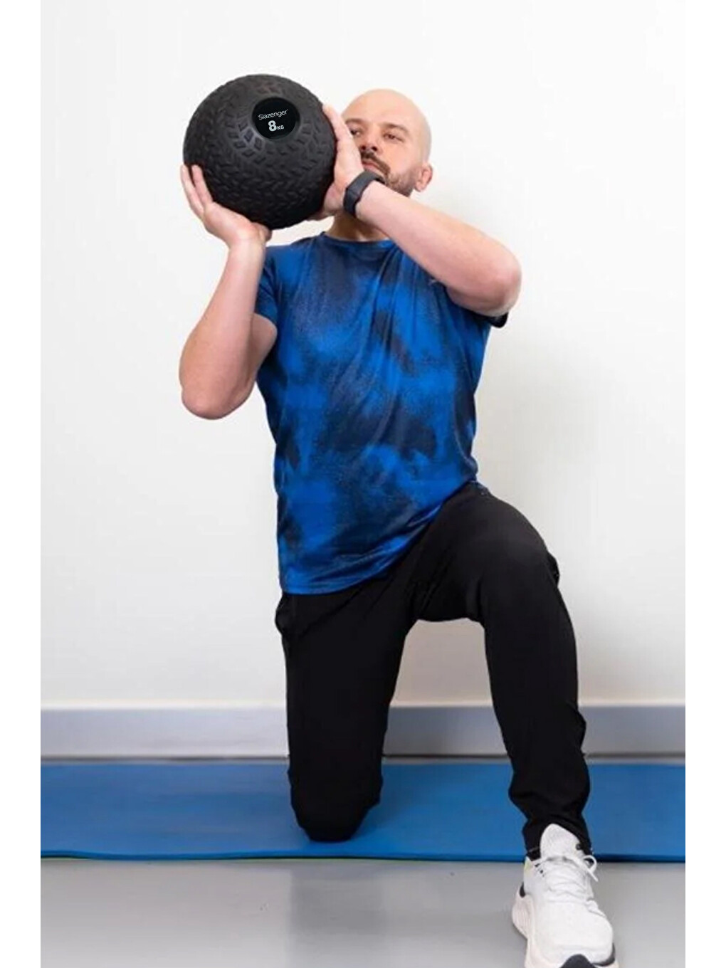 Beyaz Slam Ball 8kg Unisex Std Dambıllar Ve Ağırlık Setleri-1