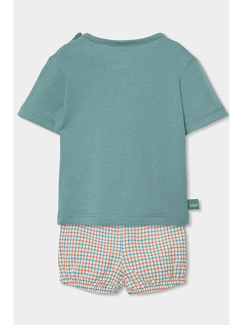 Güneş Desenli 2'li Takım 6-24 Ay Yeşil-1