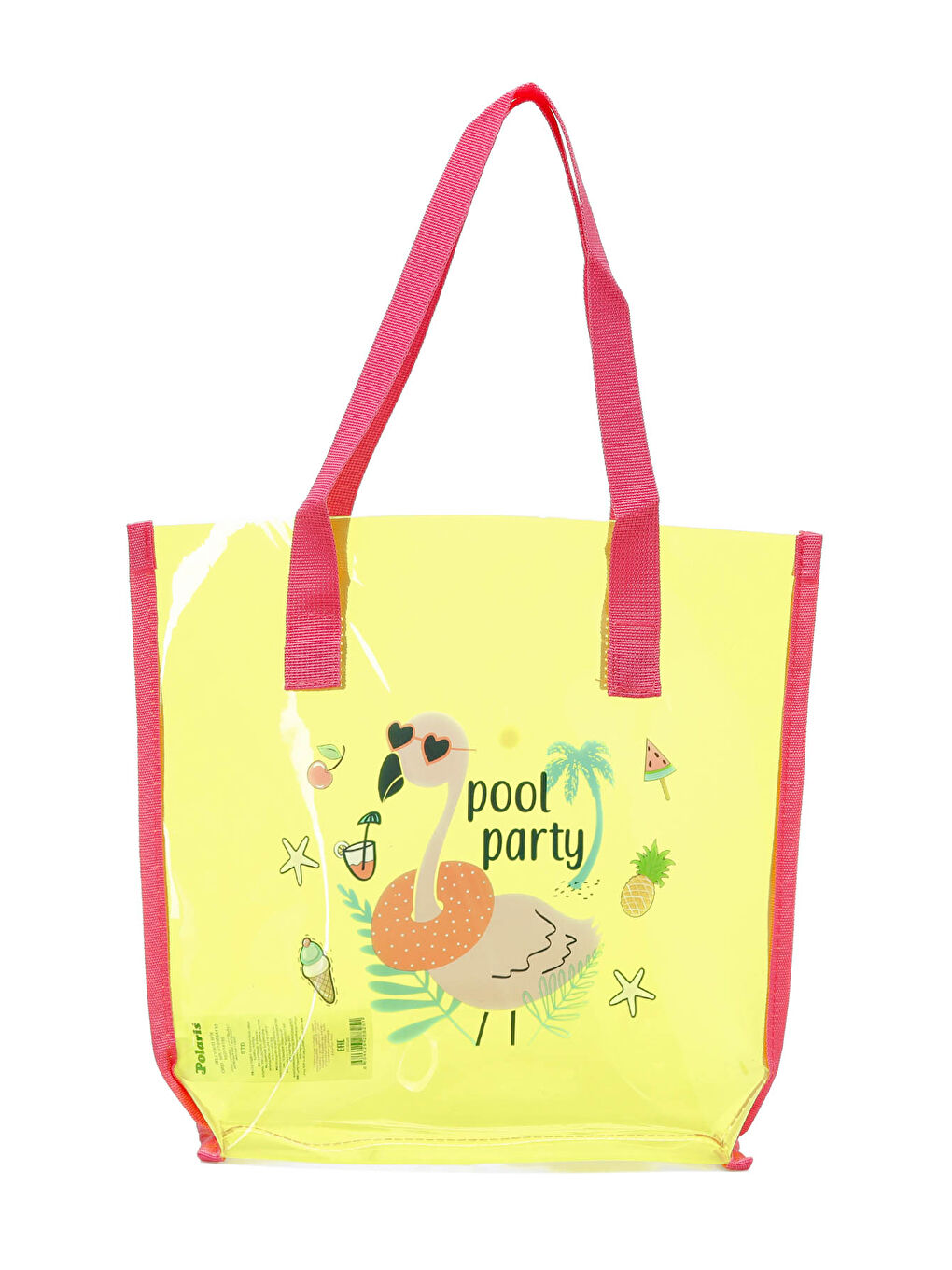 Sarı JELLY KID 5FX Yeşil Kız Çocuk Plaj Çantası