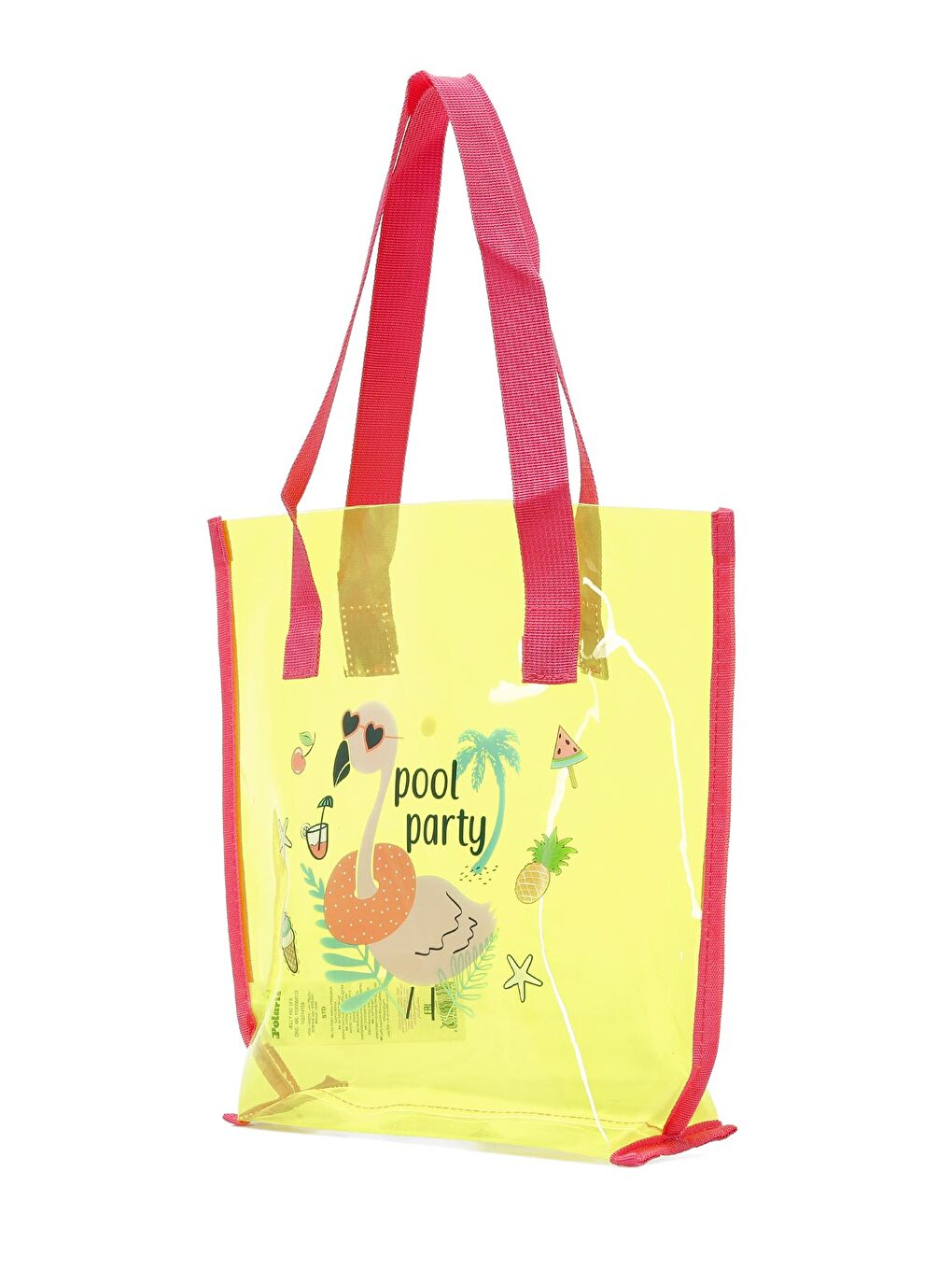 Sarı JELLY KID 5FX Yeşil Kız Çocuk Plaj Çantası-1