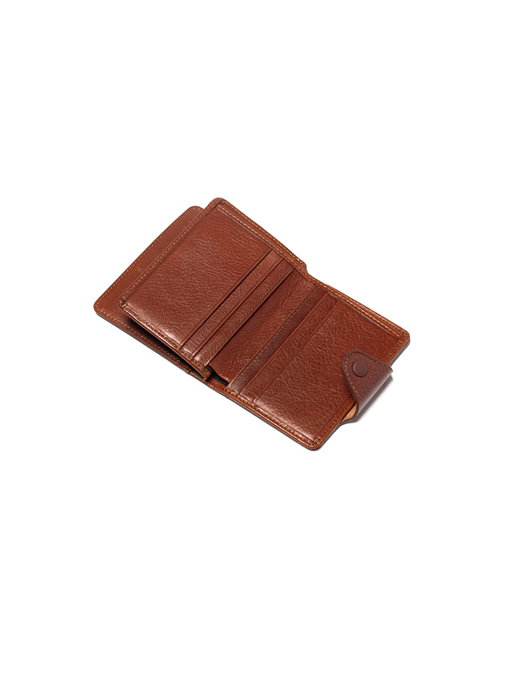 Kahverengi Unisex Cüzdan & Kartlık 866 Deri Cüzdan Kartlık-5