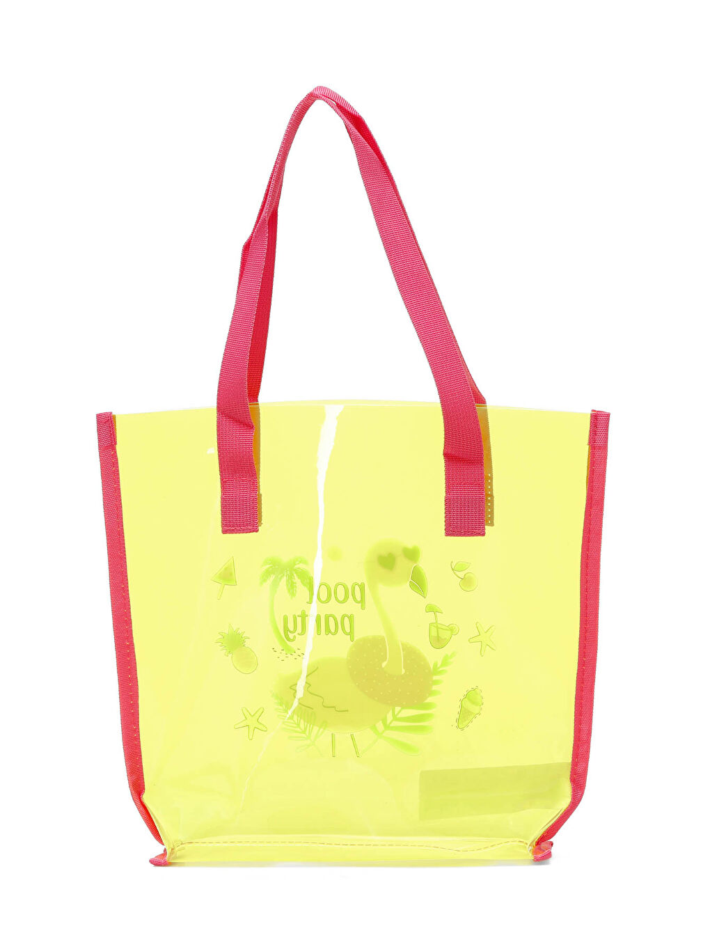 Sarı JELLY KID 5FX Yeşil Kız Çocuk Plaj Çantası-2