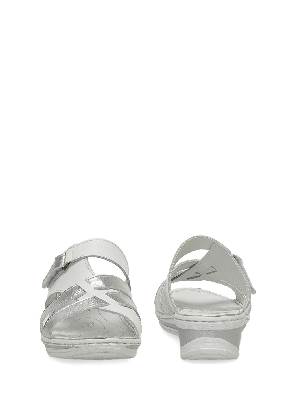 105122.Z4FX Beyaz Kadın Terlik-4