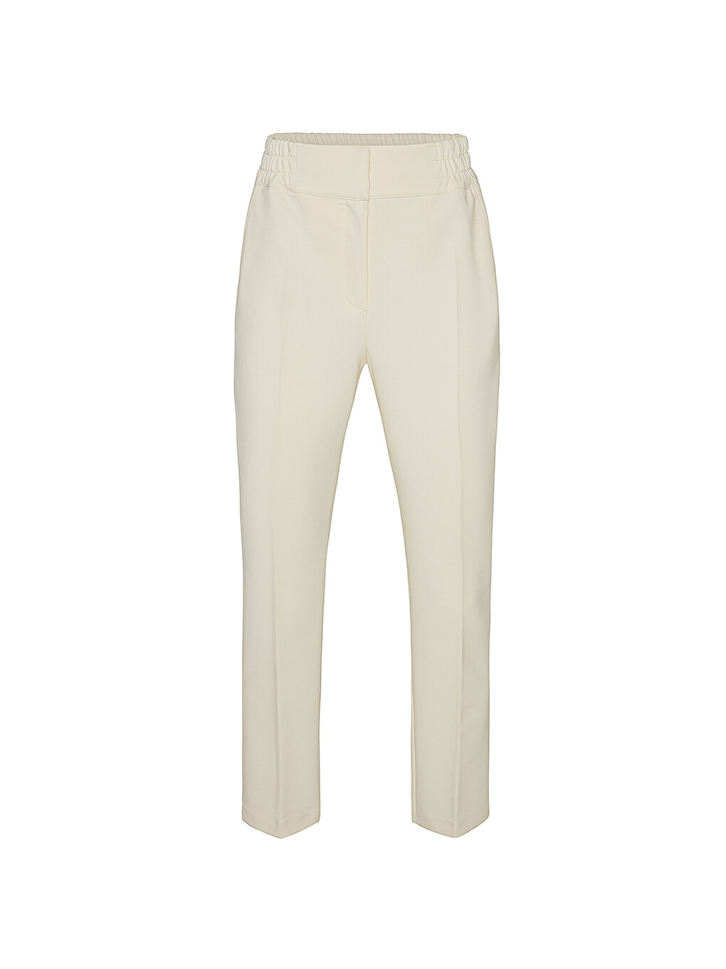 Beyaz Kemik Basic Pantolon