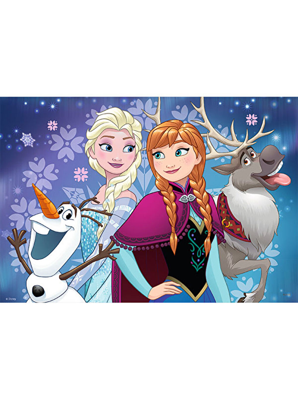 Ravensburger Renksiz Puzzle 2-24 Parça Wd-Frozen 90747 - 2