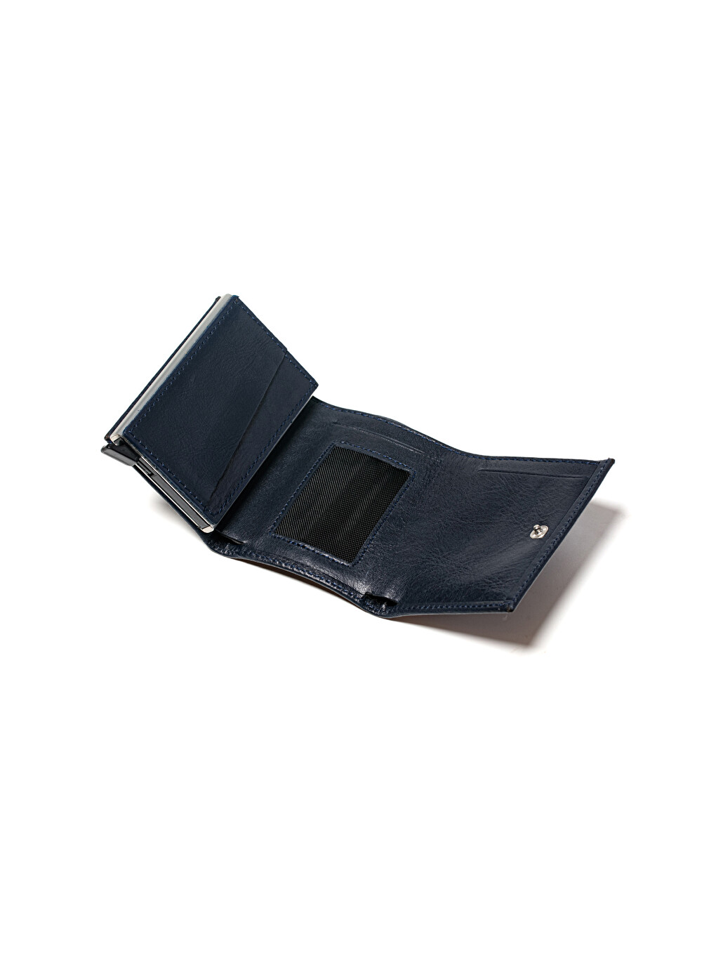 Lacivert Unisex Cüzdan & Kartlık 752 Deri Cüzdan Kartlık-6