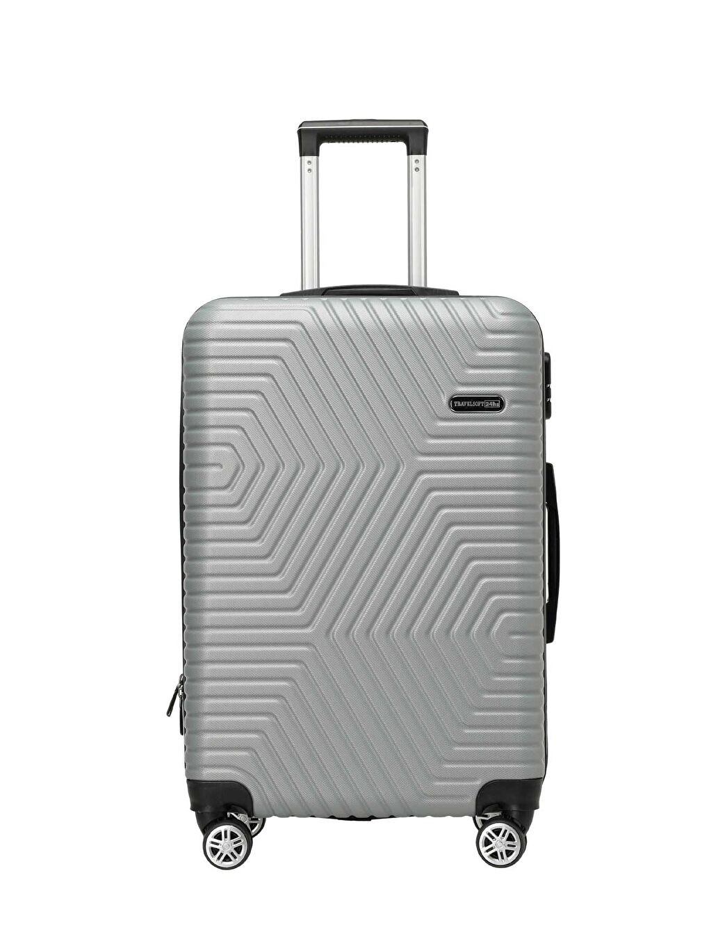 SANDERUM -B 5FX Gri Unisex Büyük Boy Valiz