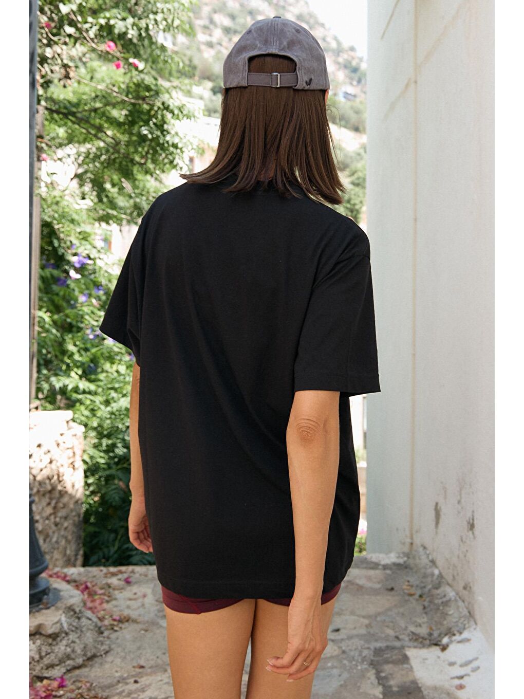 Siyah Üst Giyim, T-shirt, Aura-2