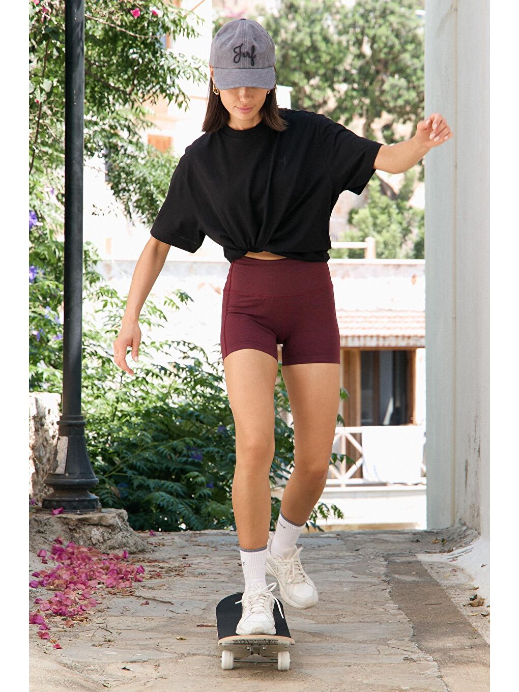 Siyah Üst Giyim, T-shirt, Aura-3