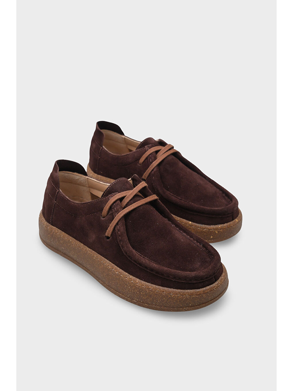 Kahverengi Janey Hakiki Deri Kadın Loafer-1