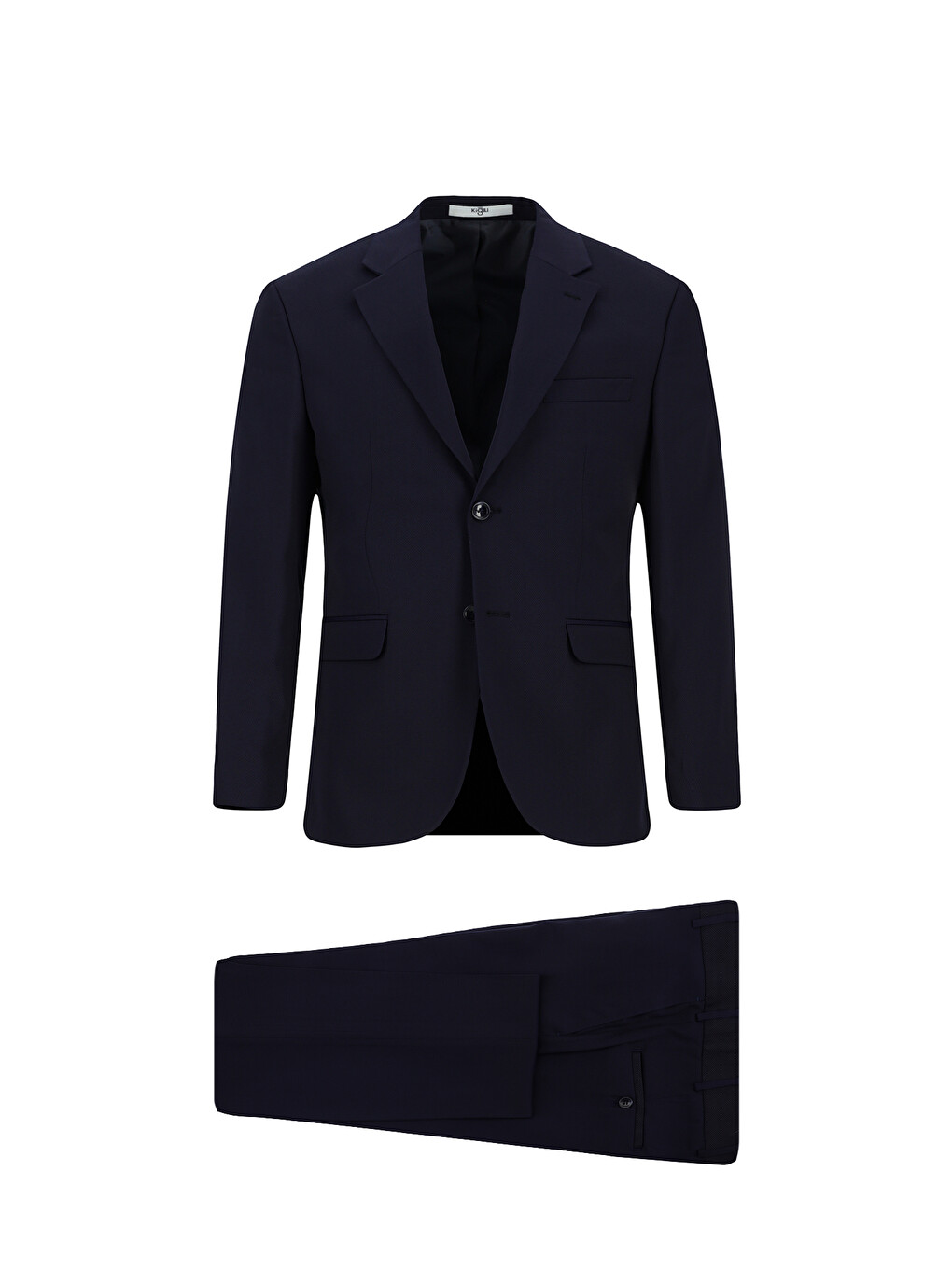 Lacivert Slim Fit Dar Kesim Klasik Takım Elbise