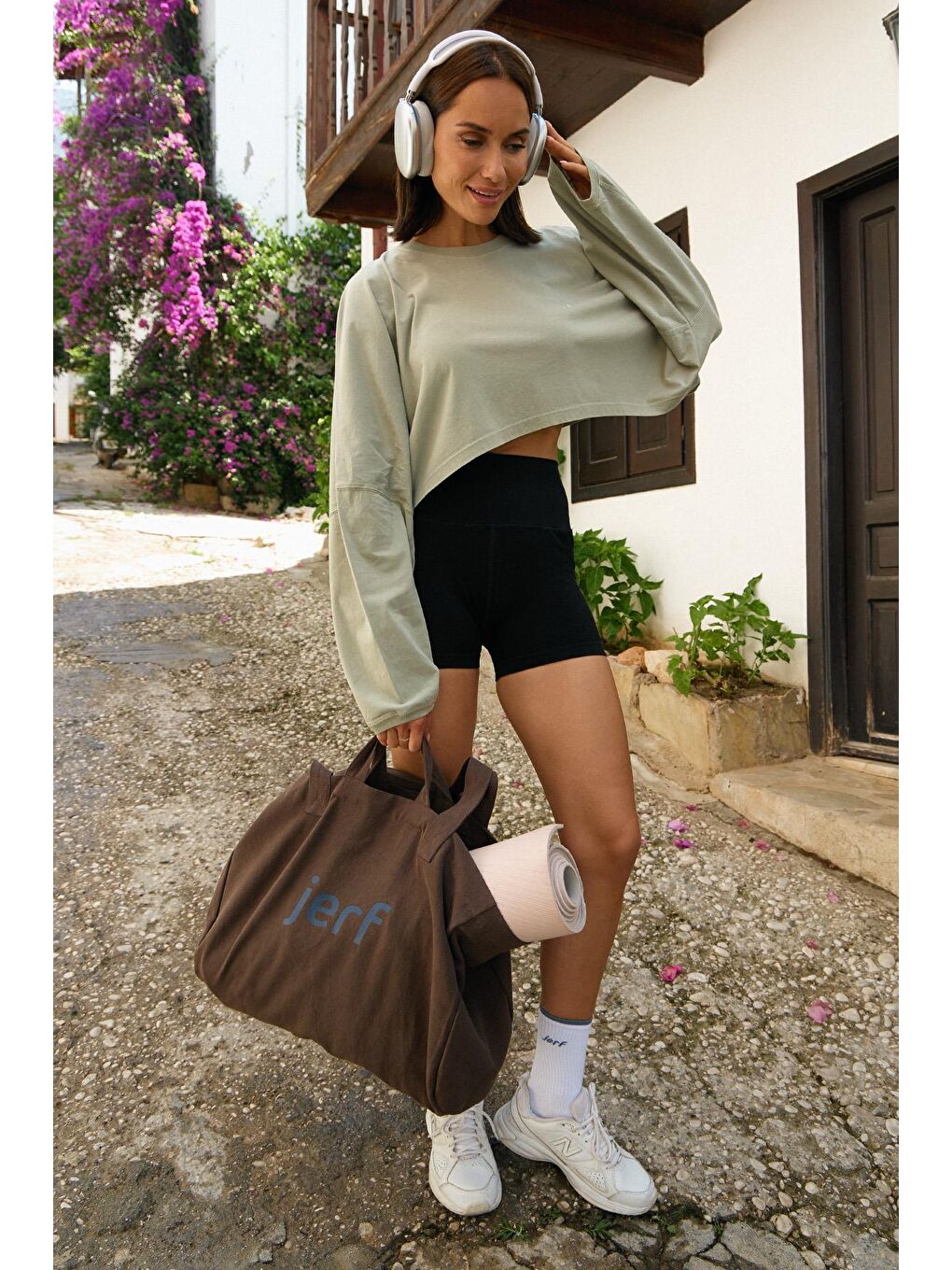 Yeşil Üst Giyim, T-shirt, Aura-3