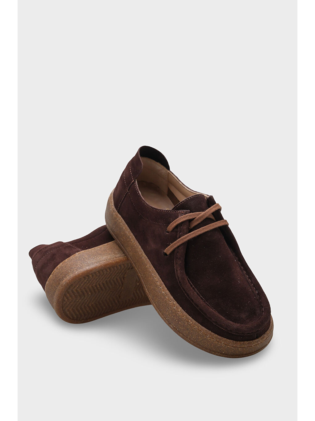 Kahverengi Janey Hakiki Deri Kadın Loafer-3