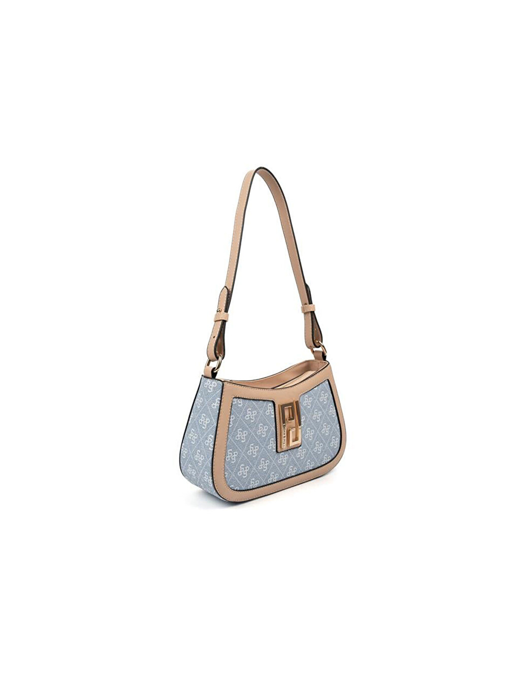 Lacivert Kadın SP1132-M178 SILVER POLO Omuz Çantası Mavi-Ten-1
