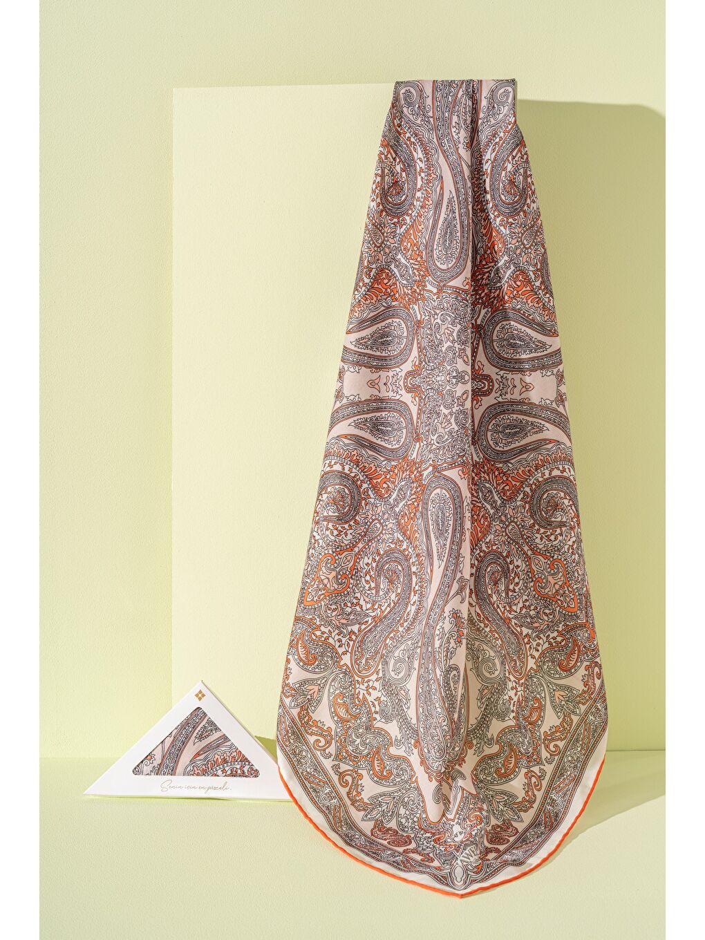 Turuncu Kadın Spring Soft Carissa Eşarp