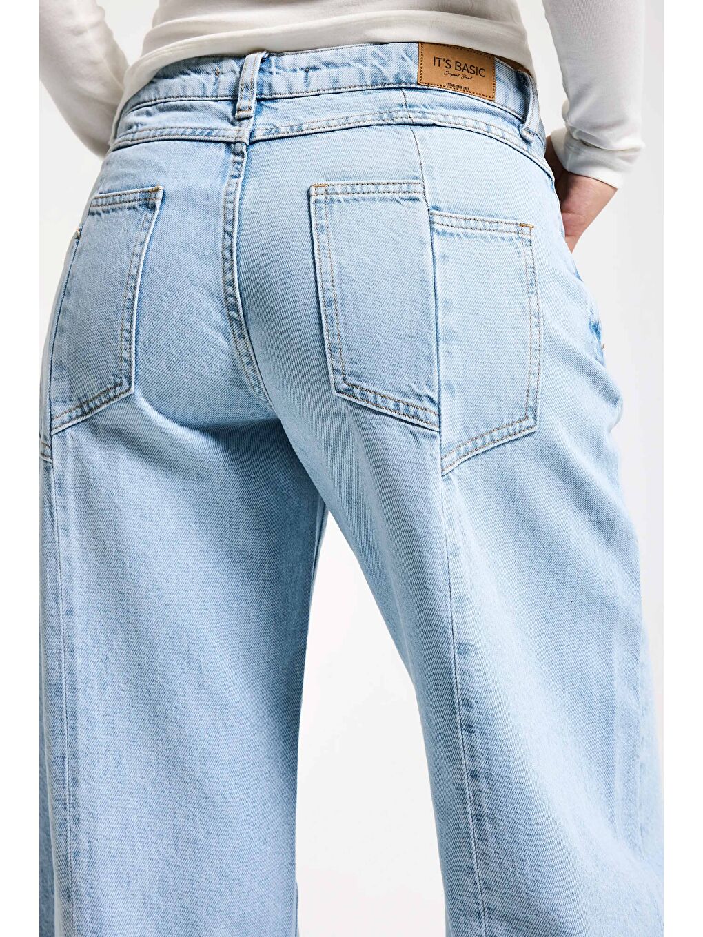 Mavi Kadın Ice 2s6-3 Barrel Mid Rise Fit Orta Bel Denim Jean-2