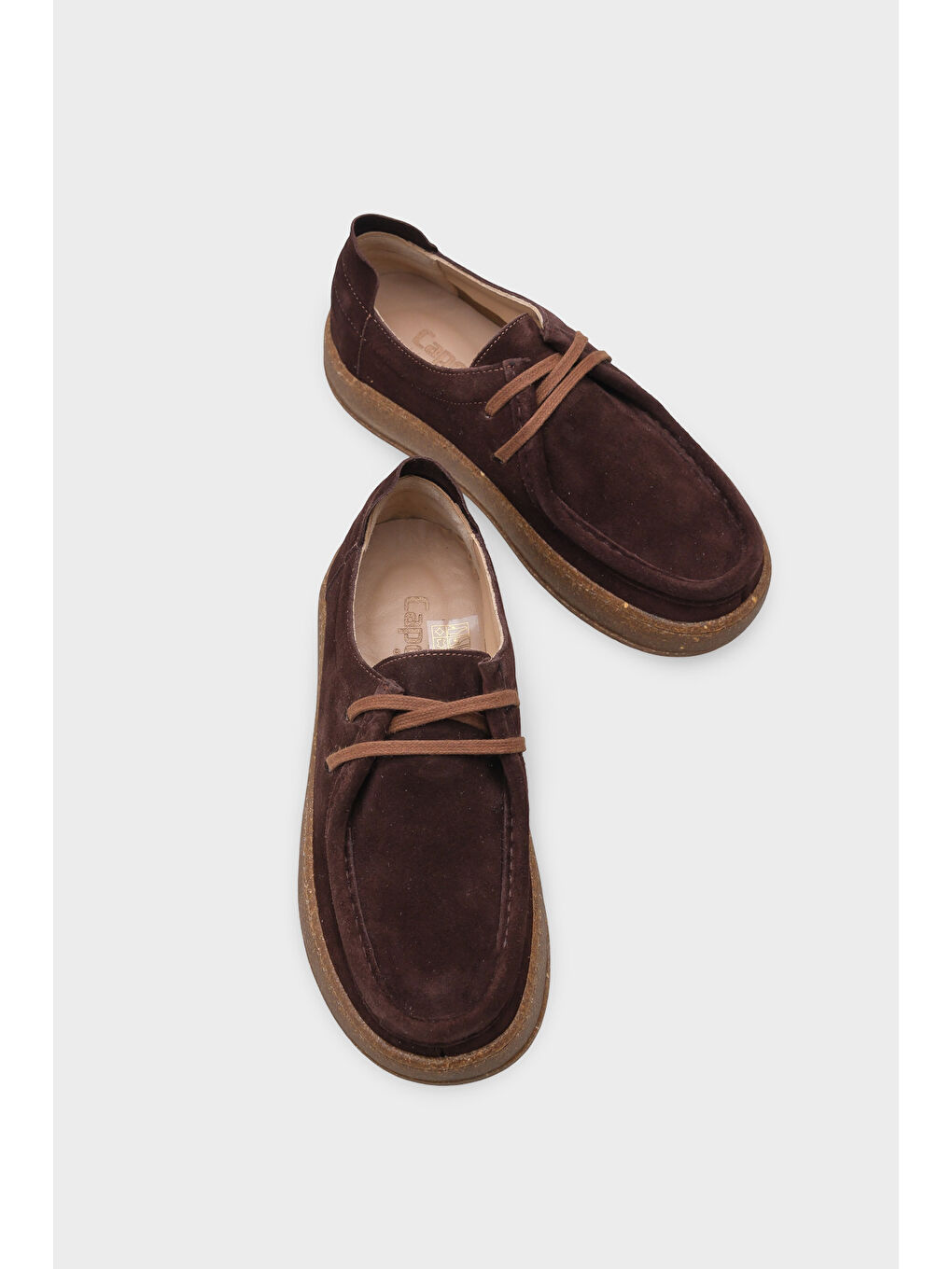 Kahverengi Janey Hakiki Deri Kadın Loafer-5