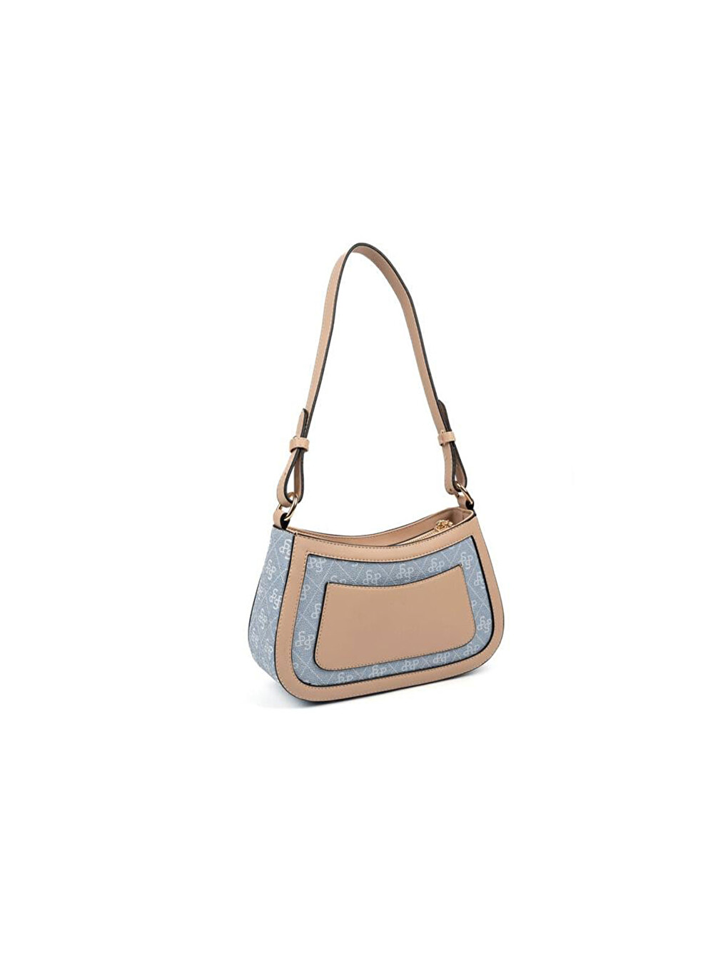 Lacivert Kadın SP1132-M178 SILVER POLO Omuz Çantası Mavi-Ten-3