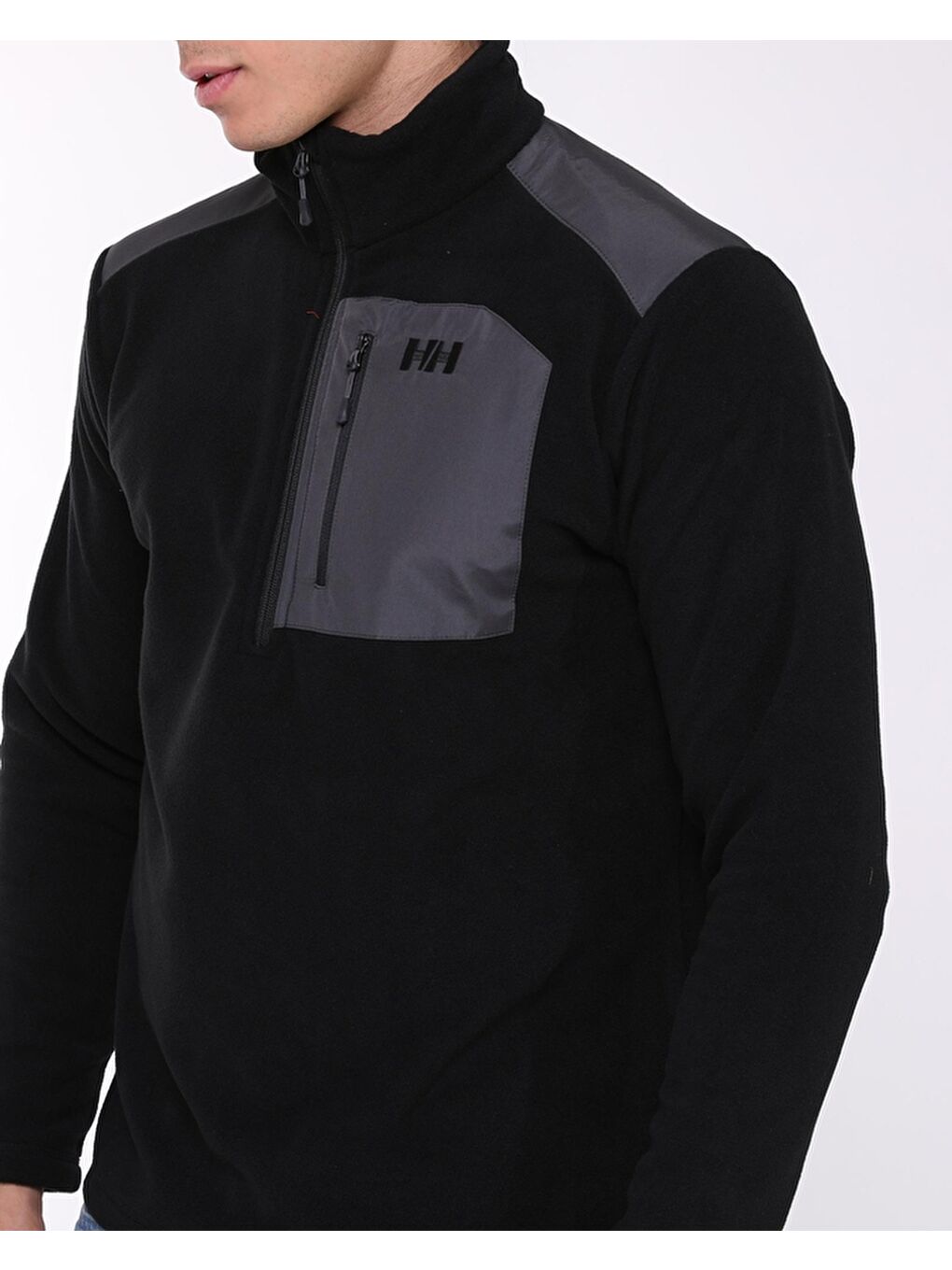 Helly Hansen Siyah Block Halfzip Erkek Yarım Fermuarlı Polar HHA..12008.990 Siyah - 4